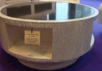 table basse en carton de Géraldine Calacy